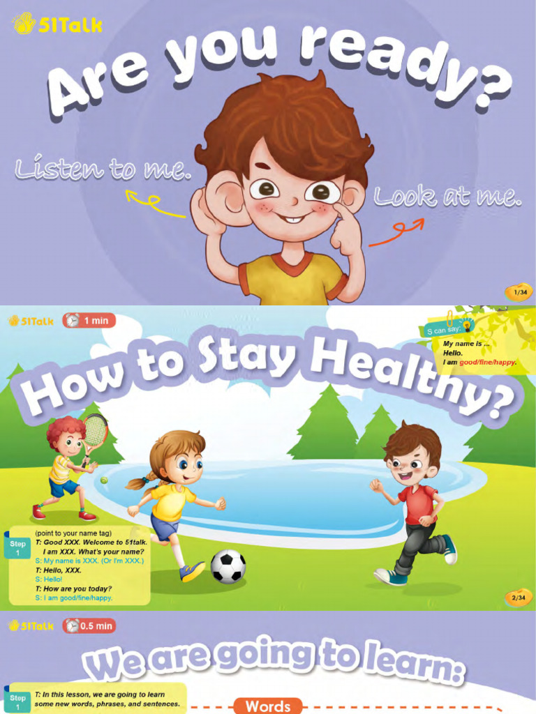 How to Stay Healthy - L6 | PDF