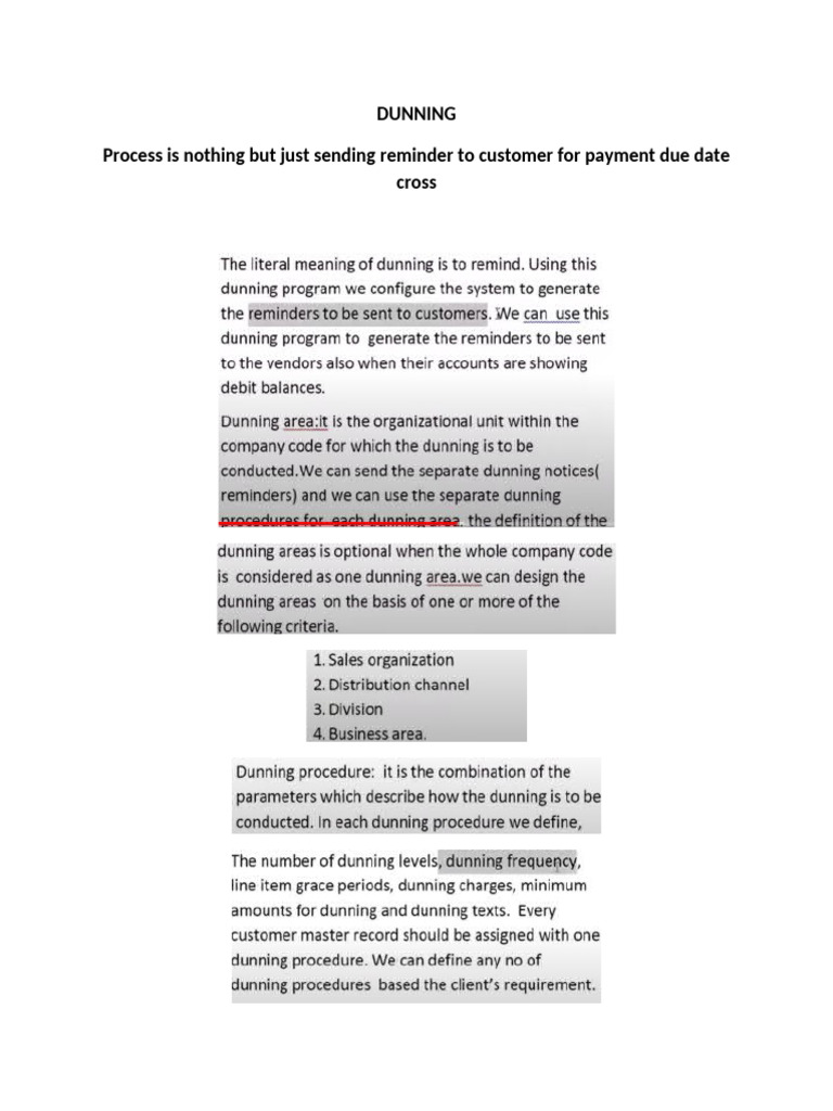 Dunning | PDF