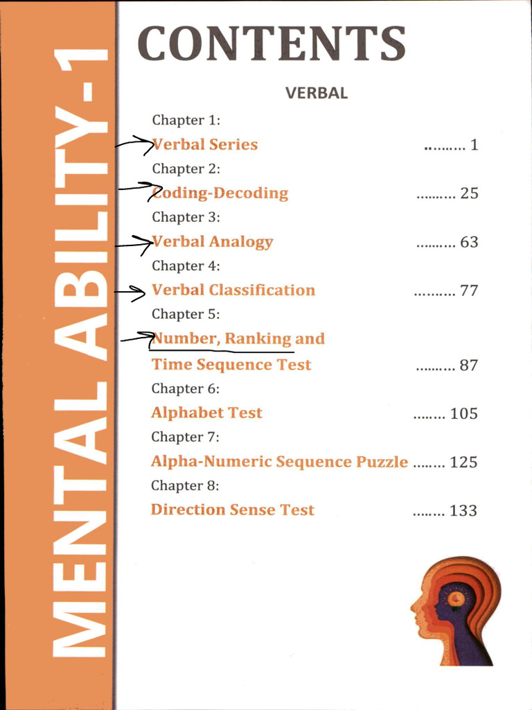 Mental Ability Class 10 Part 1 | PDF