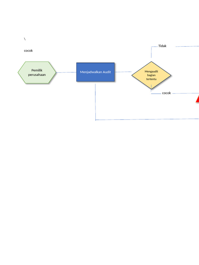 Audit Perusahaan Flowchart | PDF