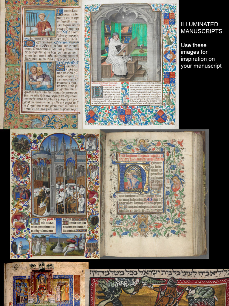 Illuminated Manuscript EXAMPLES | PDF