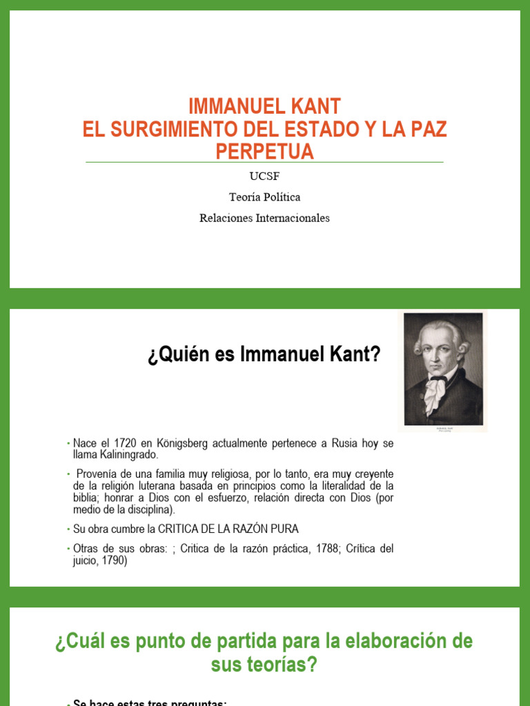 Kant | PDF | Immanuel Kant | A priori y a posteriori