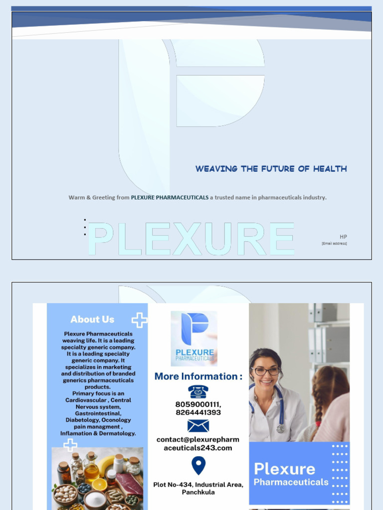 Plexure Brochure List | PDF | Clinical Medicine | Drugs