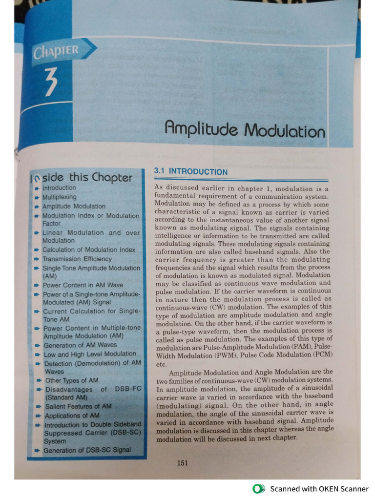 Amplitude Modulation | PDF