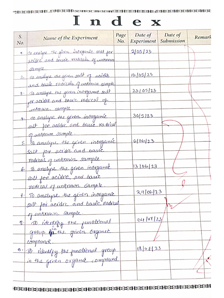 Chemistry Practical 2 | PDF