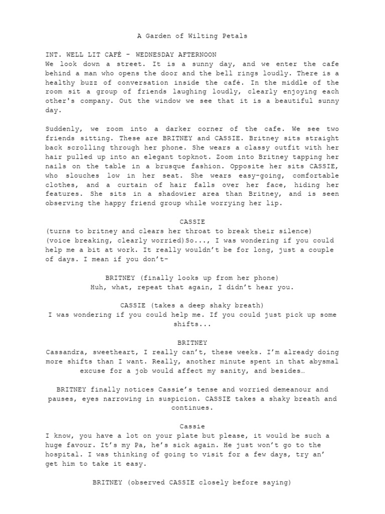 Power Dynamics Script With Notes For Rationale | PDF