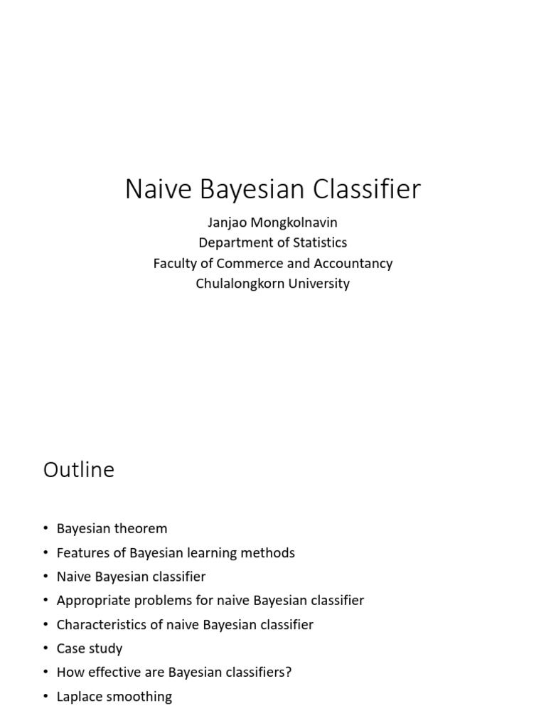 2020_4_naive_bayesian_classifier-819591-16741256178947 | PDF | Bayesian ...