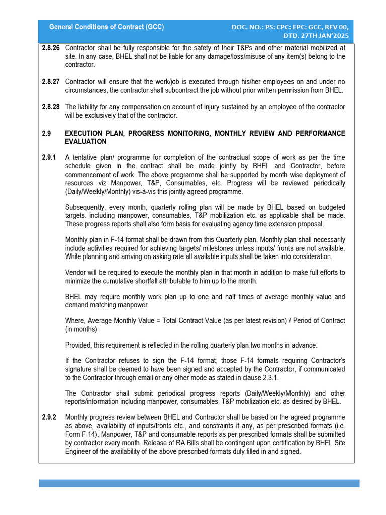 02 - General Conditions of Contract-28 | PDF | Business