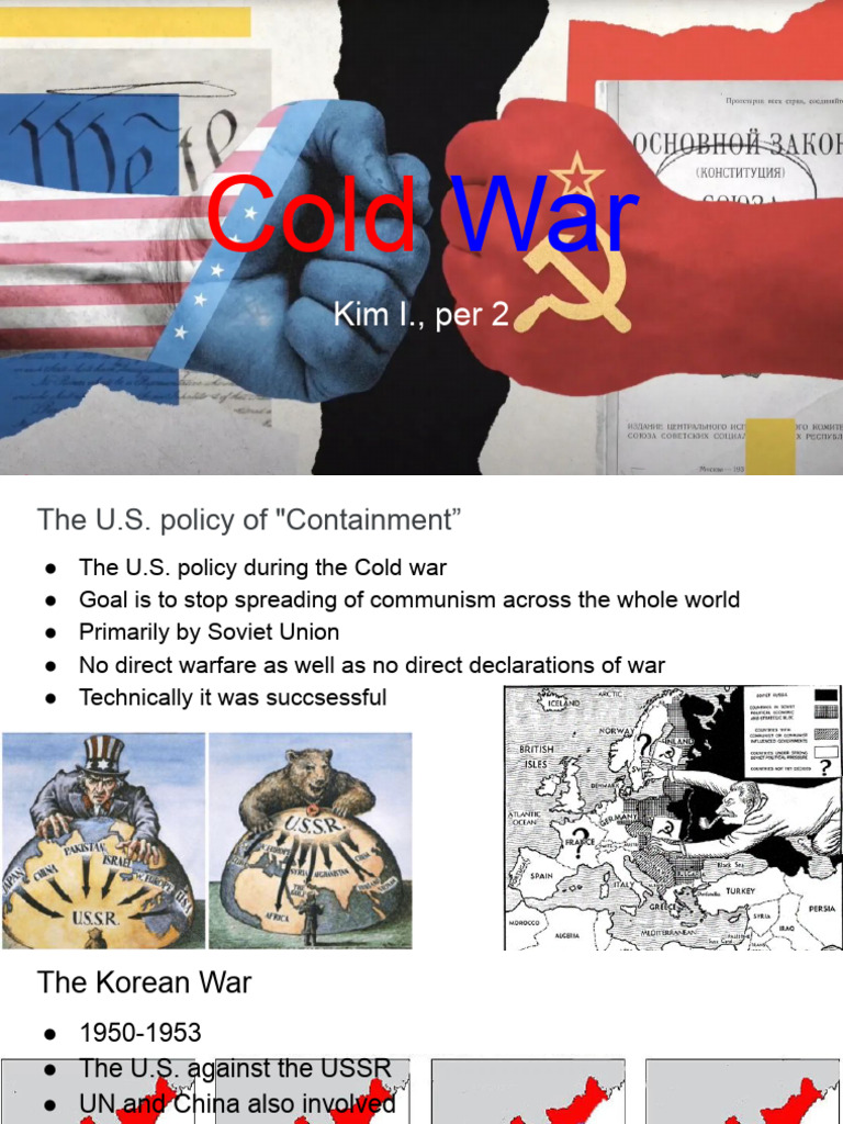 Final Presentation: The Cold War | PDF | Cold War | Warsaw Pact