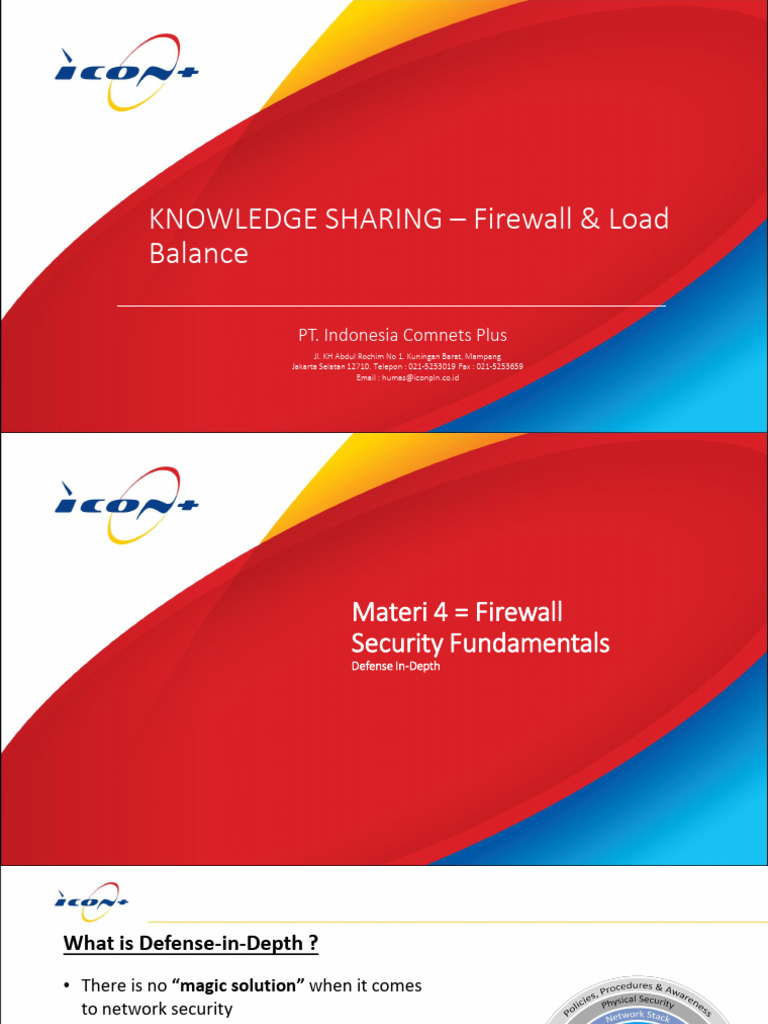 Knowledge Sharing – Network Security Final | PDF | Firewall (Computing ...
