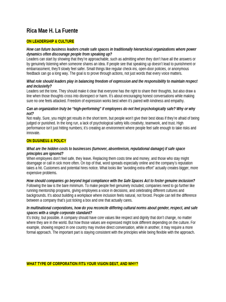 La Fuente_rica Mae h. (Slide 8 and 38) | PDF | Social Psychology ...
