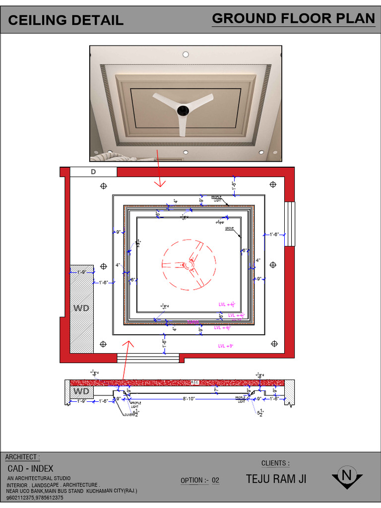 Teju Ram Ji Kumawat Kids Bedroom Ceiling | PDF