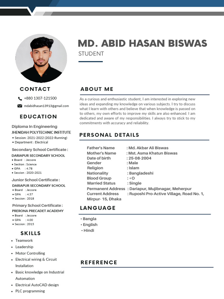 Abid's Resume. - 20251101 - 002444 - 0000 | PDF
