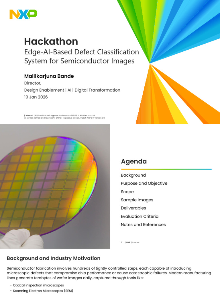 IESA2026 NXP Hackathon Problem R1 | PDF | Microscope | Accuracy And ...