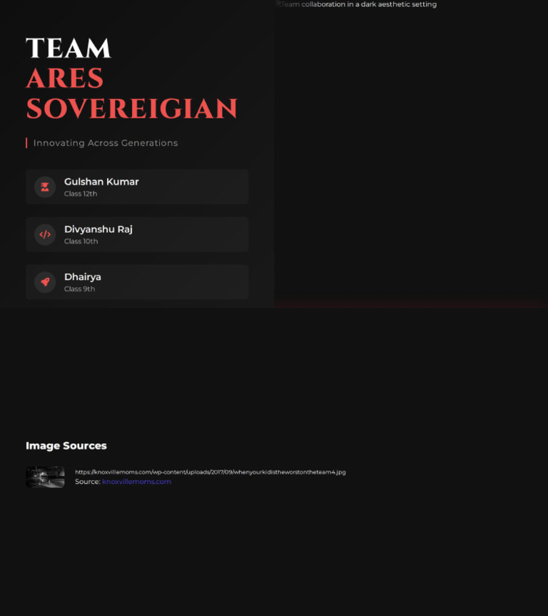 Team Ares Sovereigian Intro | PDF
