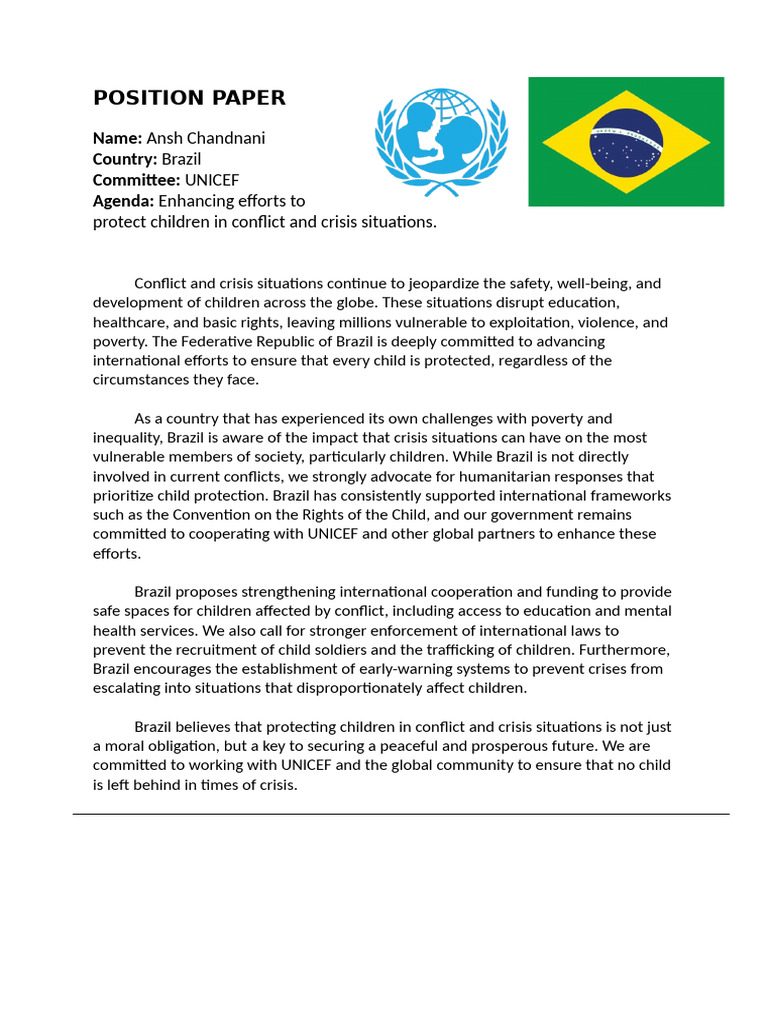 Position Paper [Mu20] | PDF