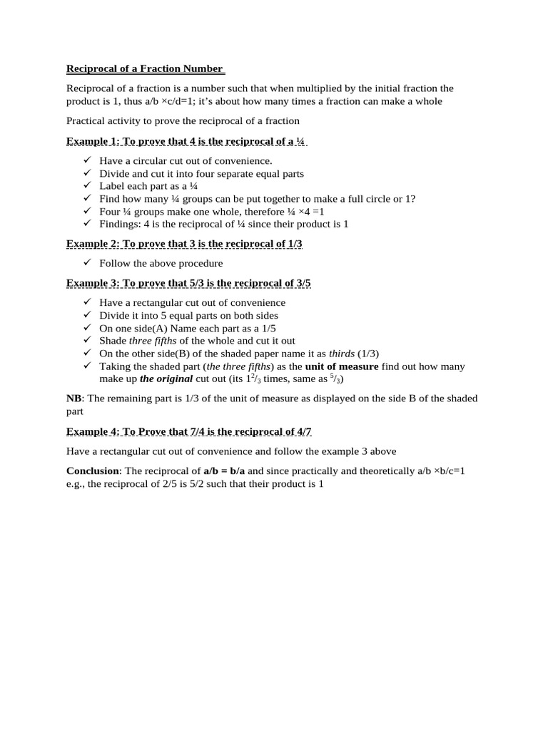 Fractions 4 | PDF