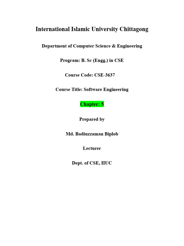 Software Design | PDF | Usability | Software Development