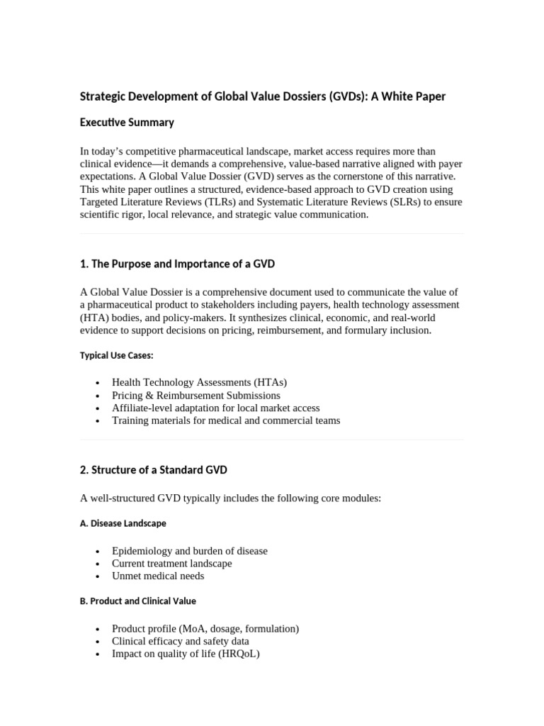 Takeda GVD WhitePaper | PDF