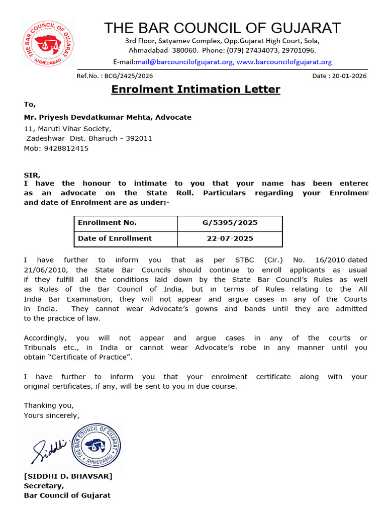 20260120213019591 Intimation Letter | PDF