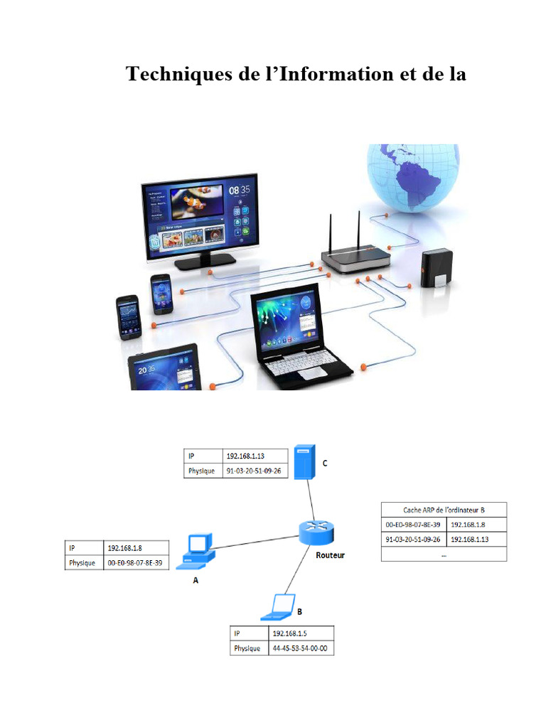 TP Réseaux Tic | PDF | Informatique | Émulation