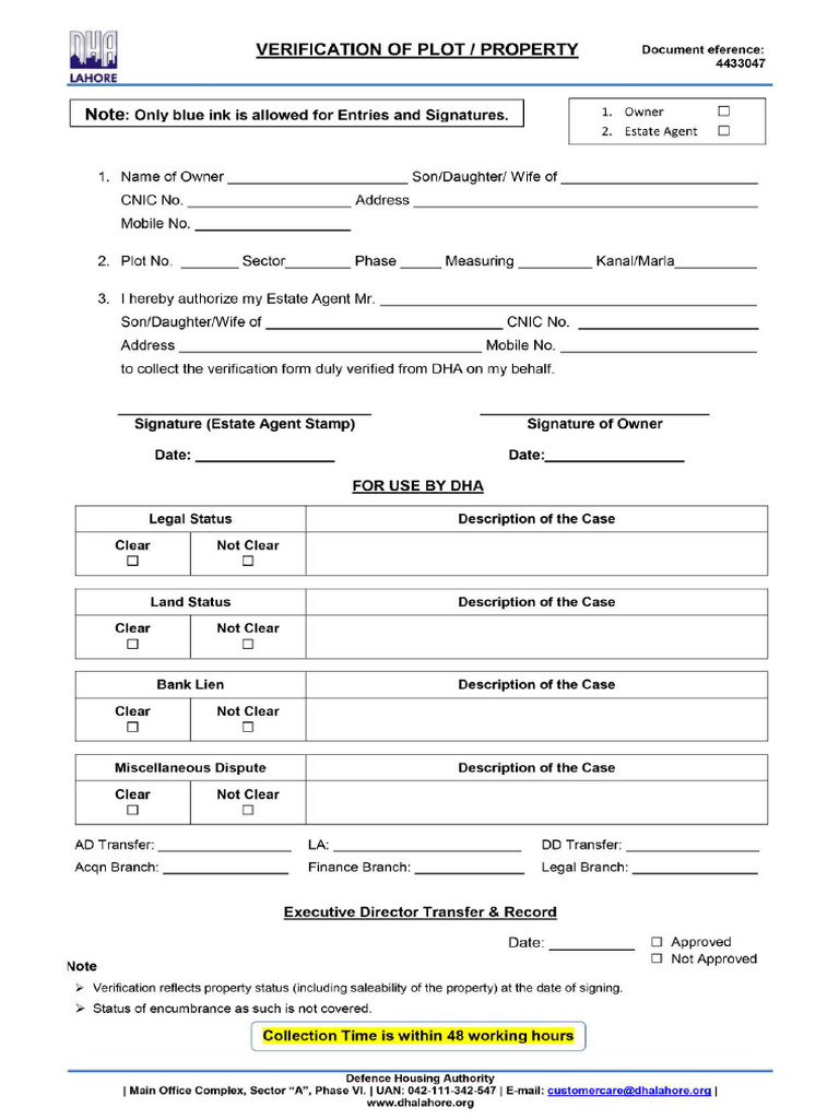 Verification of Property Final 1 | PDF
