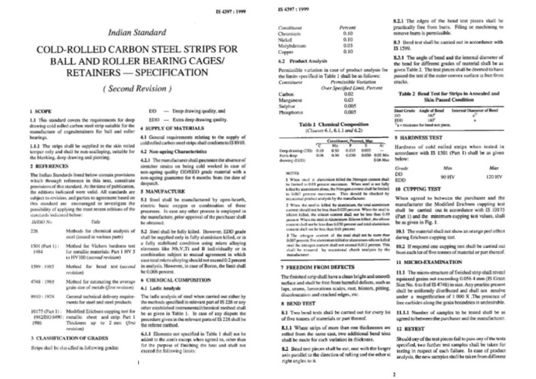 Is 4397 1999 | PDF