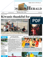 Elphos Erald: Kiwanis Thankful For Support