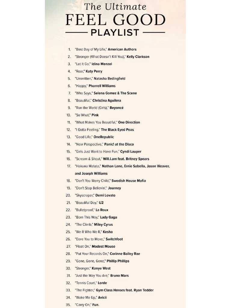 Good Songs | PDF