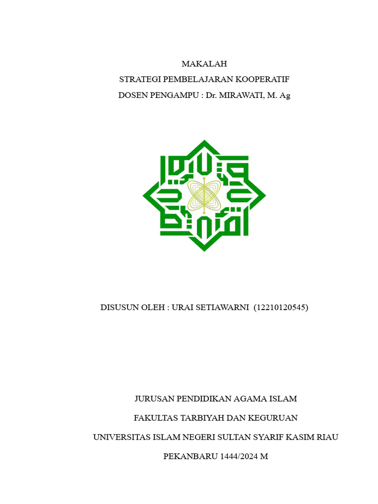 Makalah Spa Urai Setiawarni | PDF