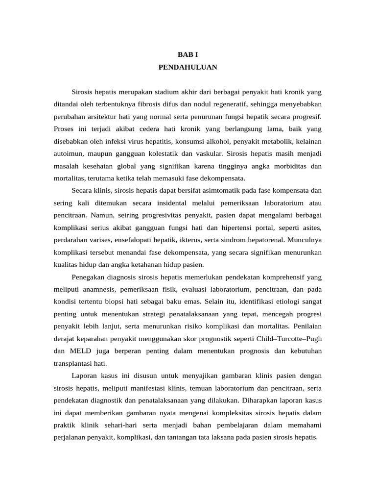 Laporan Kasus Robi Aziz | PDF