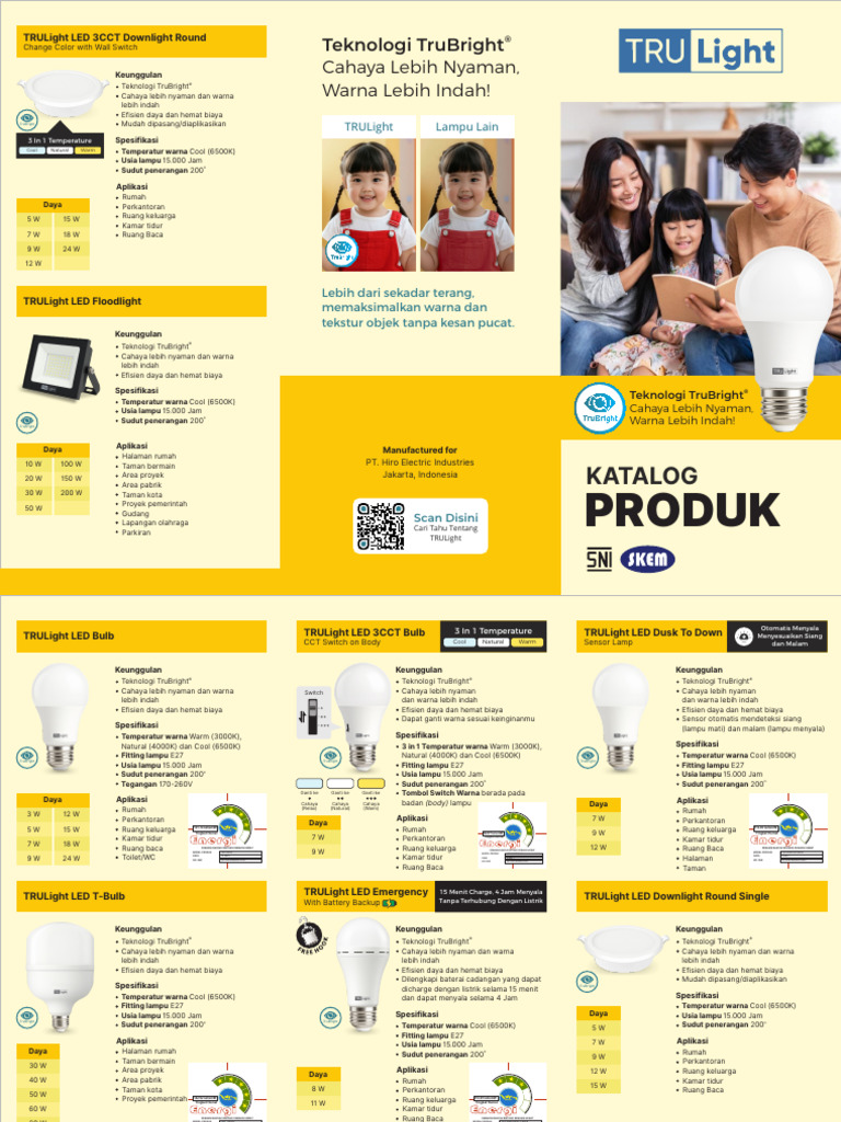 Katalog Lampu Trulight | PDF