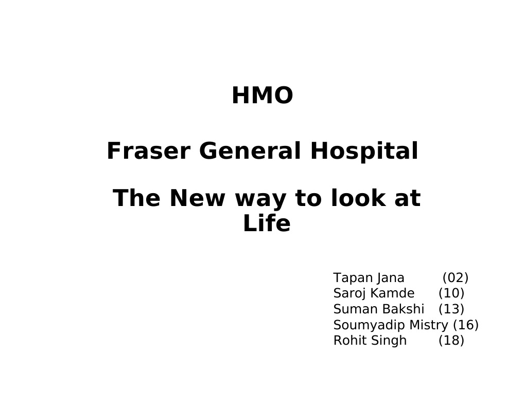 New HMO Plan Implementation Strategy | PDF | Health Maintenance ...