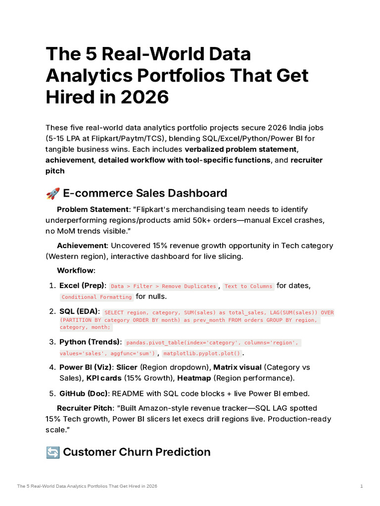 The 5 Real-World Data Analytics-1 | PDF | Analytics | Computing