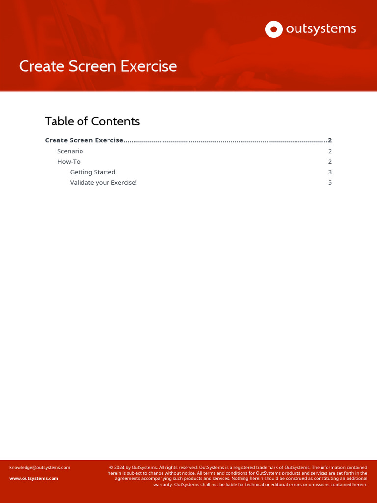 Create Screen Exercise - En-Us - Odc | PDF | Computing | Software