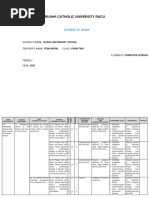 Form Two Computer Science Scheme 2026 | PDF | Intelligence | Cognition