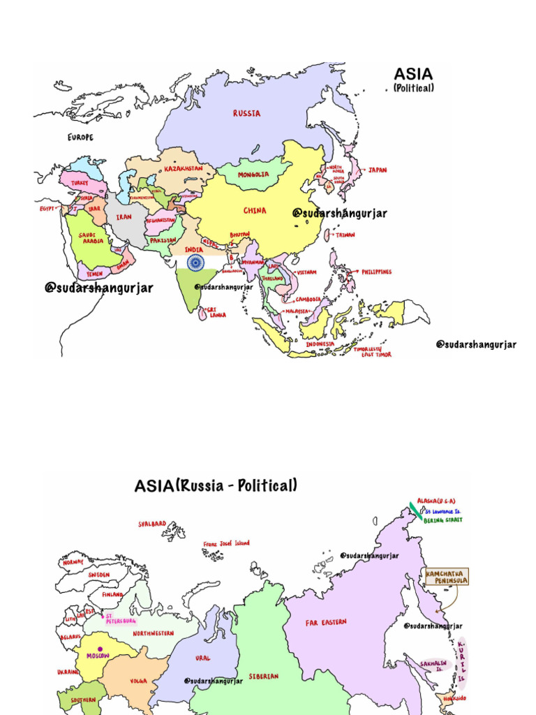 Asia Map | PDF