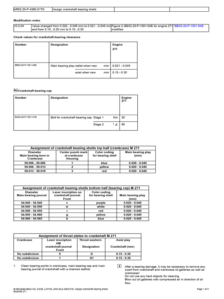 Assign Crankshaft Bearing Shells | PDF | Machines | Propulsion