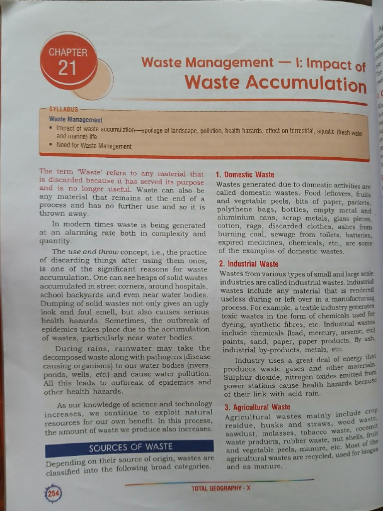 Waste Management Part 1 | PDF