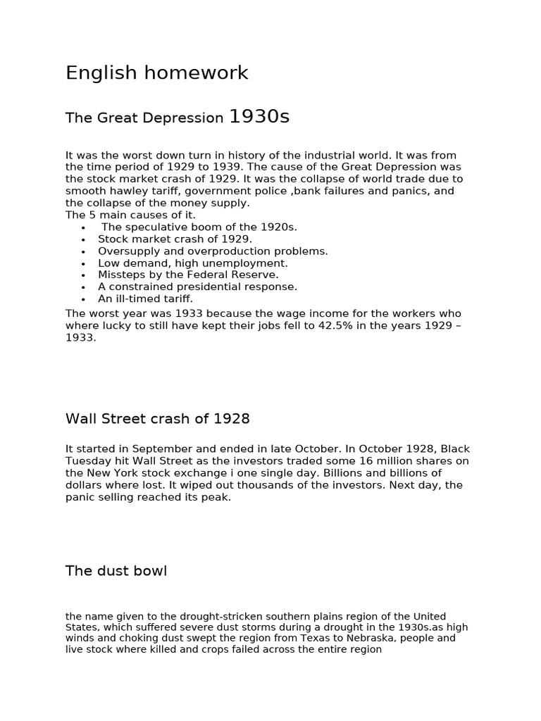 English Homework 1 | PDF