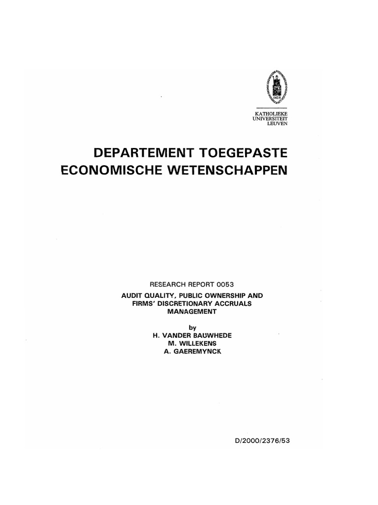 Or 0053 | PDF | Audit | Supply Chain
