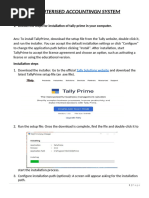 TallyPrime Audit Features Overview | PDF | Audit | Computing
