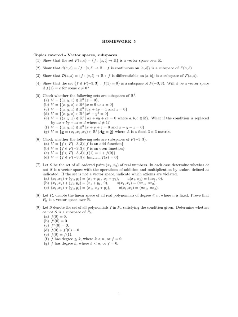 La HW5 | PDF