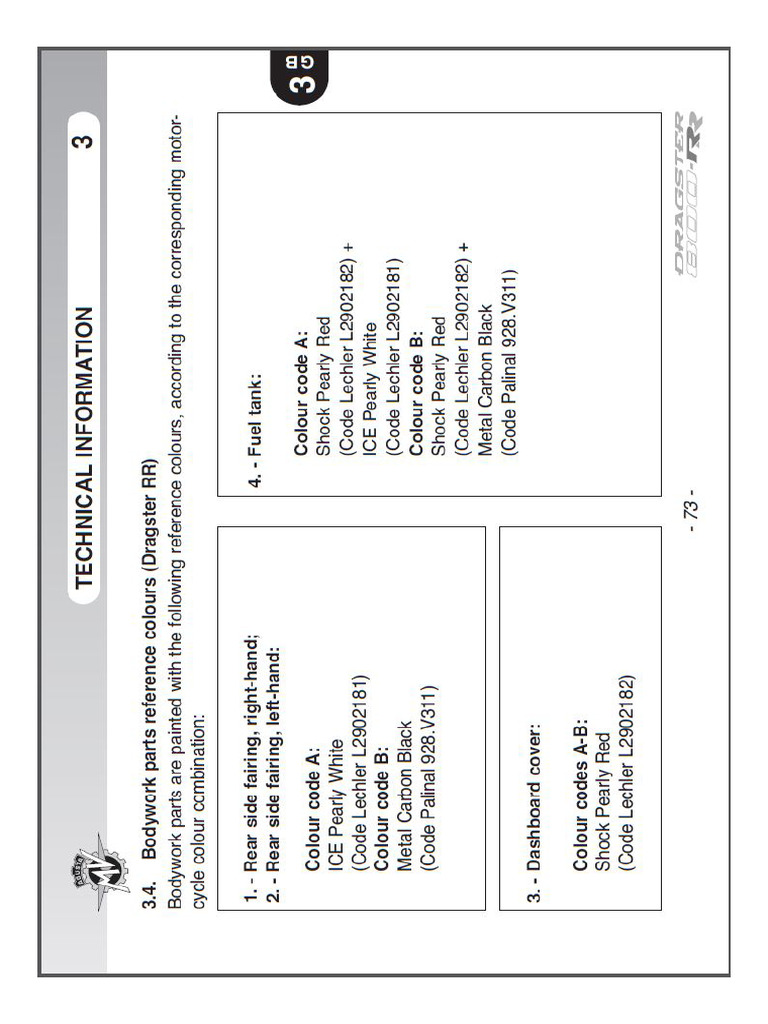 Paint Codes | PDF