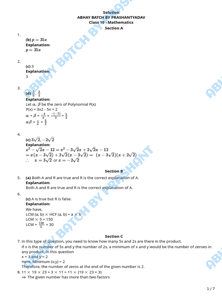 Create by Prashant Yadav | PDF | Numbers | Rational Number