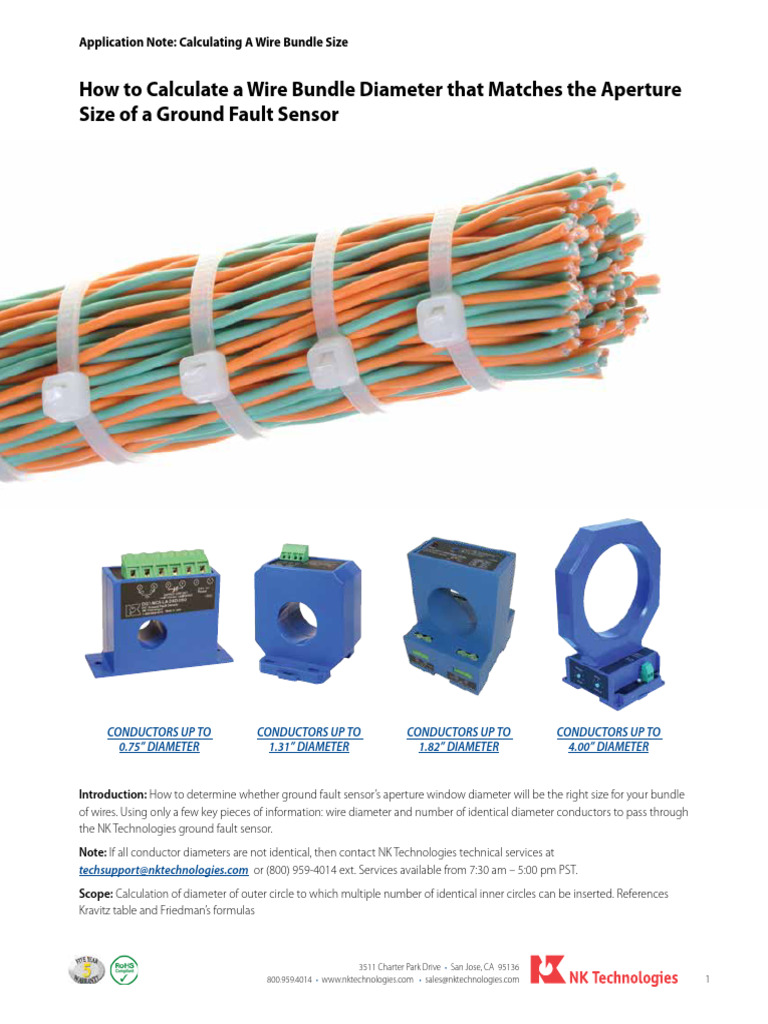 LP NK Technologies Calculating Wire Bundle Size White Paper 082323 ...