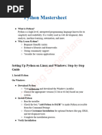 W3Schools Python Intro for Beginners | PDF | Python (Programming ...