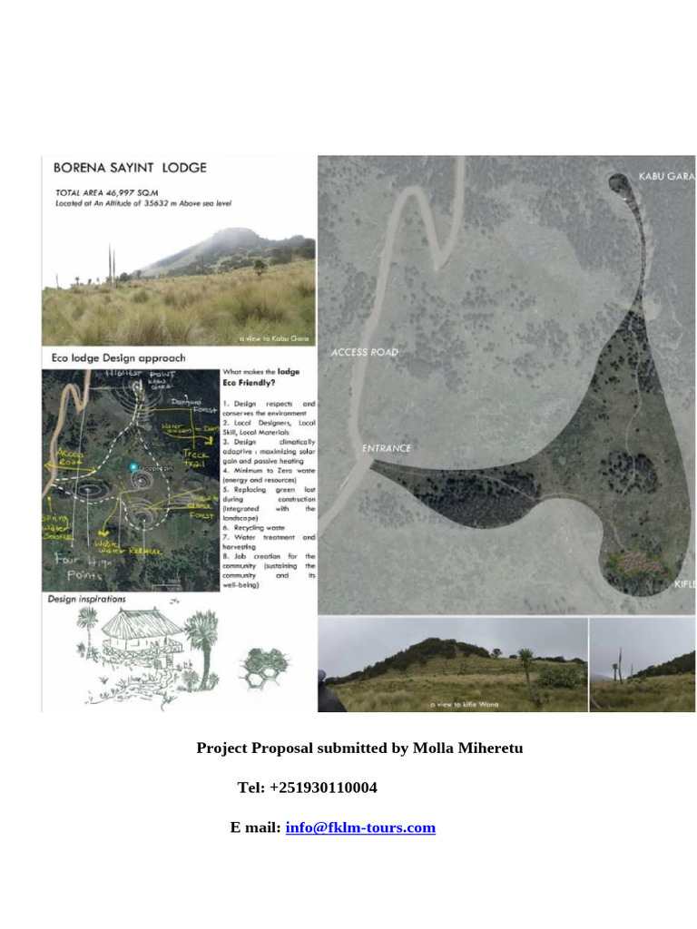 Borena Sayint National Park Lodge 1 | PDF | Depreciation | Expense