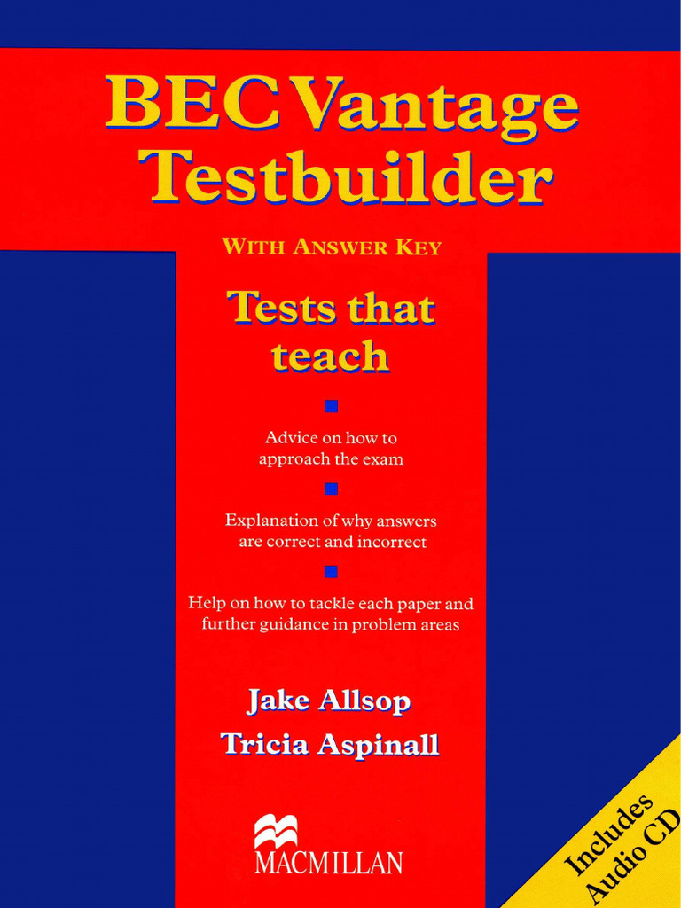 Bec Vantage Testbuilder | PDF