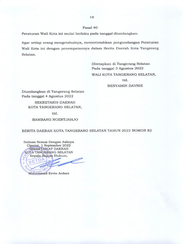 SKRD Tangsel Removed | PDF